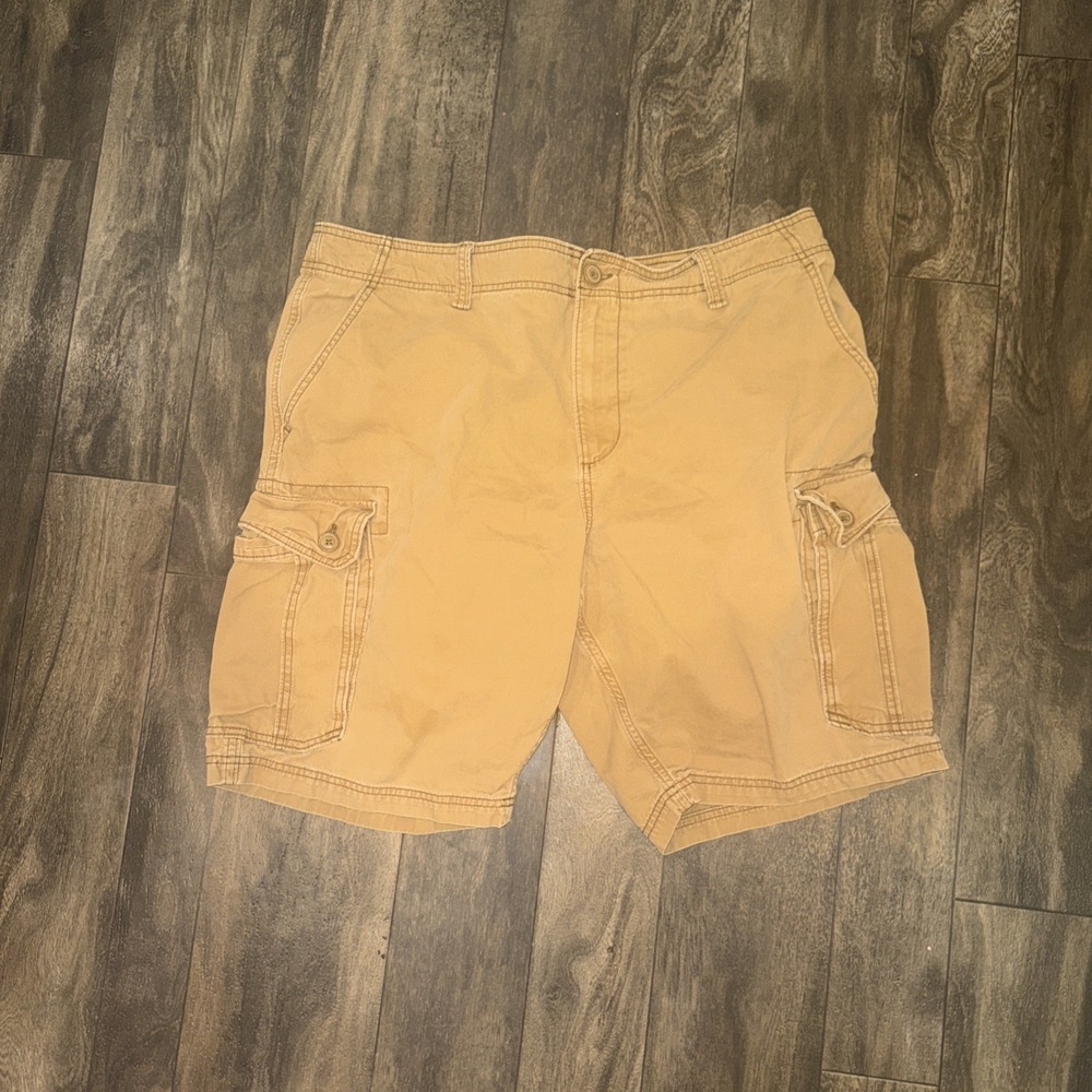 Old Navy Cargo Shorts Cotton Outdoor‎ Hiking Men's Size 40 Inseam 9" Brown